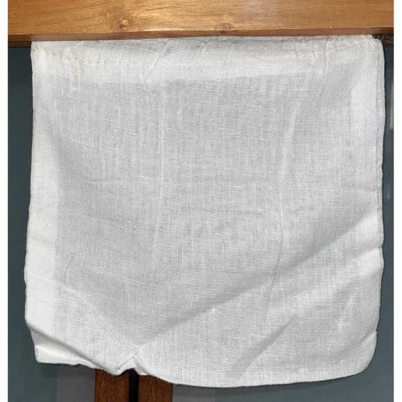 Coach Linen Jewelry Belt Small Leather Accessories Storage Dust Bag Cover 7 x 7 - Picture 2 of 3